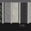 Stone stone background wall 3d model