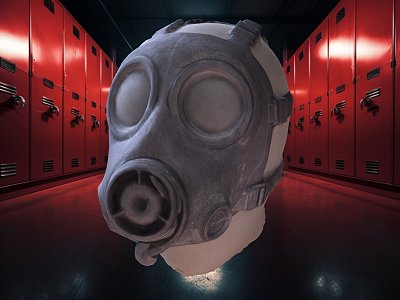 Gas Mask 3d model