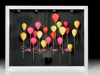 Modern Window Balloon Window Meichen 3d model