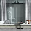 Modern Bay Window Combination 3d model