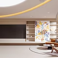 Beauty and Hair Salon Modern Interior with Professional Styling Equipment and Comfortable Seating