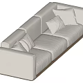 Modern Multiplayer Sofa 3d model