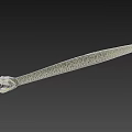 rattlesnake reptile viper cold-blooded animal snake 3d model