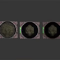 Household Wooden Barrels With Square Textured Bases In Dark And Light Tones