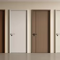 Modern Hinged Doors With Various Colors And Styles For Home Interior