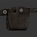 Industrial Black Metal Mechanical Component With Connecting Parts And Fixed Structure
