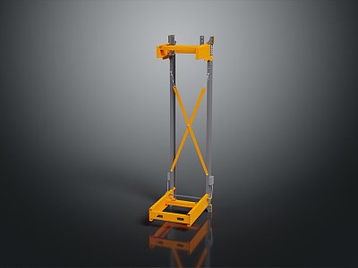 Modern industrial LOFT equipment loading and unloading truck lifting truck lifting truck lifting truck 3d model