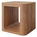 Modern Wooden Stools With Various Design Styles And Natural Wood Textures