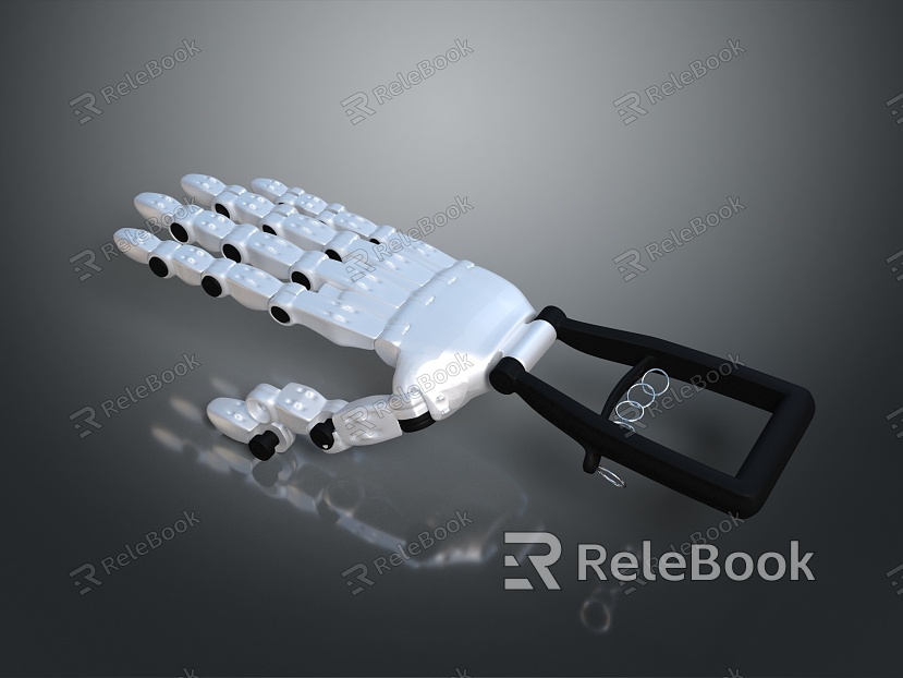 Modern Robot Arm Robot Arm Mechanical Arm Robot Arm Robot Head model