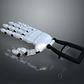 Modern Robot Arm Robot Arm Mechanical Arm Robot Arm Robot Head 3d model