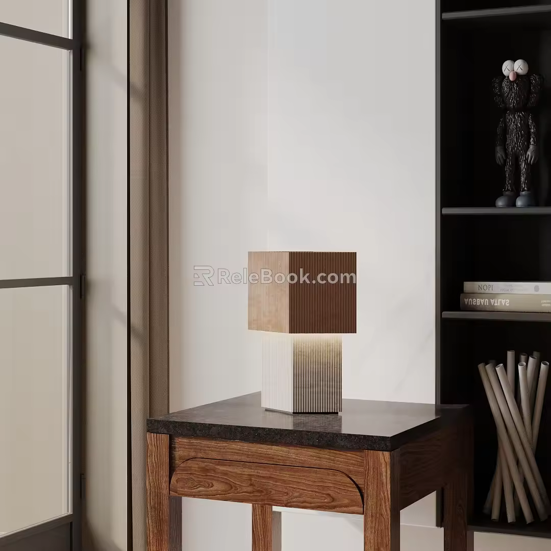 Modern table lamp 3d model