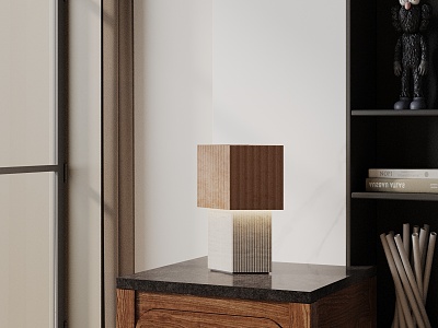 Modern table lamp 3d model