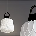 modern chandelier lantern chandelier 3d model