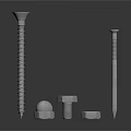 Different Types of Stainless Steel Construction Hardware Screws Nuts And Bolts