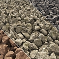 Stone stone small stone stone pile 3d model