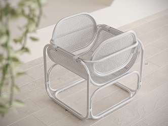 Modern Children's Chair Baby Chair 3d model