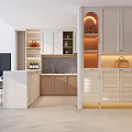 Modern Living And Dining Room Interior With Large Windows City View Sofa Chair And Coffee Table