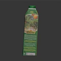 Whirlpool 100 Percent Pure Orange Juice Carton with Green and Orange Packaging