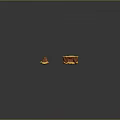 Natural Wood and Stone Decorative Pieces with Various Shapes and Textures