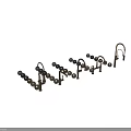 Different Styles of Modern Brass Kitchen Faucets with Decorative Knobs and Sleek Designs