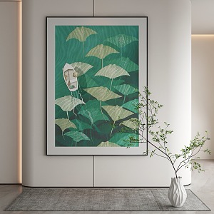 Quiet decorative painting 3d model