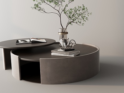 Modern coffee table model