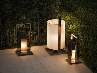 Modern garden lamp lawn lamp outdoor lamp landscape lamp 3d model