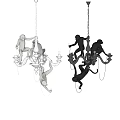 Art Monkey Chandelier 3d model