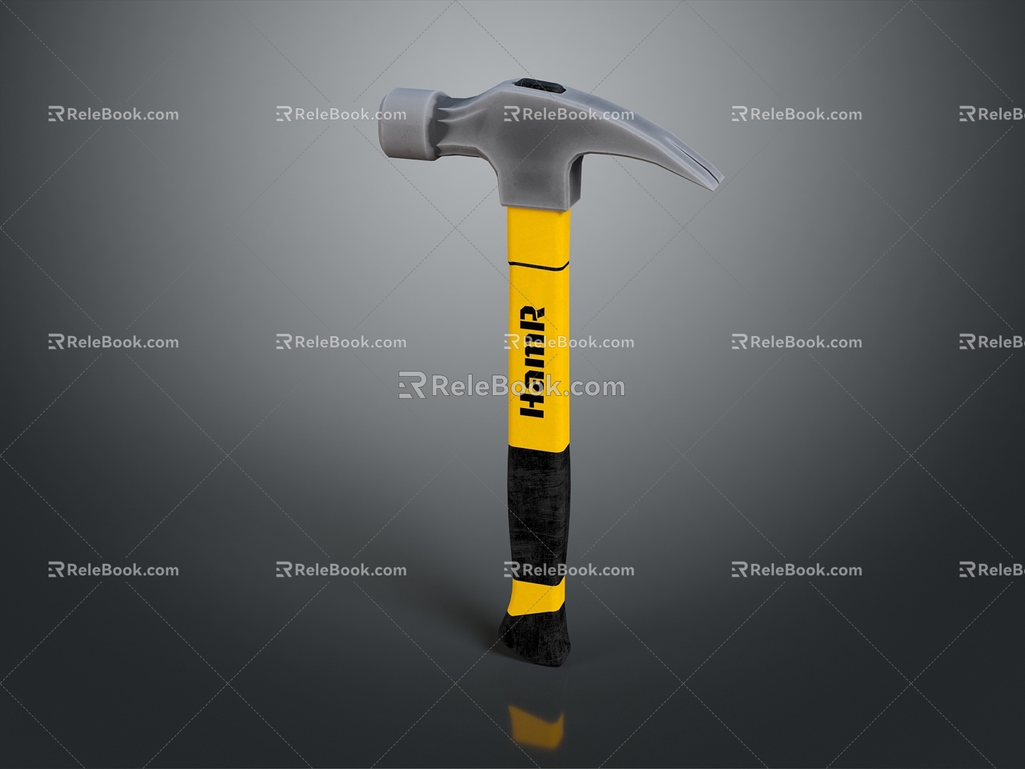 Hammer Horn Hammer Hammer Nail Rinker Hammer Hammer Hammer Hammer Rusty Hammer 3d model