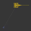 Durable Industrial Equipment with Steel Tower Structure Top Operational Platform and Extended Arm