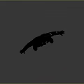 Fictional Character In Black Uniform With Hat Standing Arms Outstretched Pose