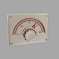 Industrial Equipment Control Panel With Dial Gauge Knob And 0 to 100 Scale