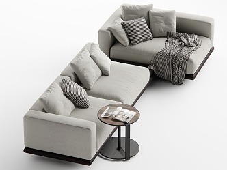 Modern Multiplayer Sofa 3d model