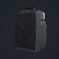 Realistic Old Sound Realistic Old Sound Speaker Electrical Equipment Old Objects 8090 s Retro 3d model