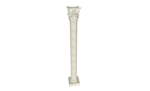 European Roman Column 3d model