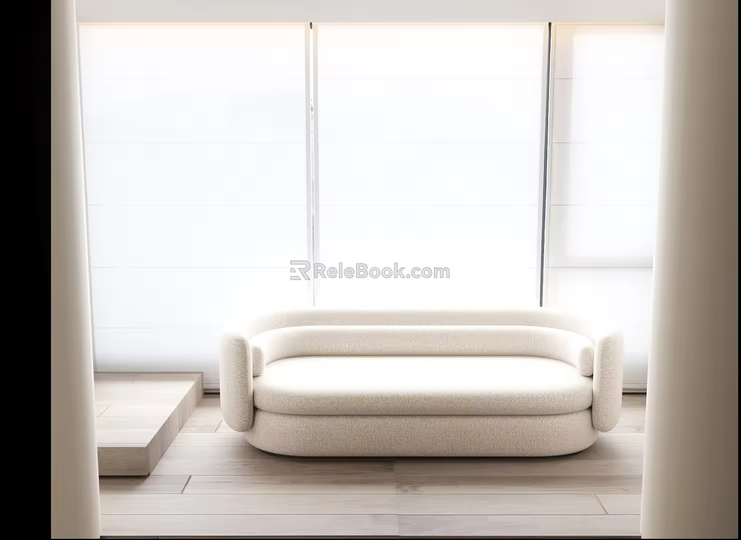Modern Multiplayer Sofa 3d model
