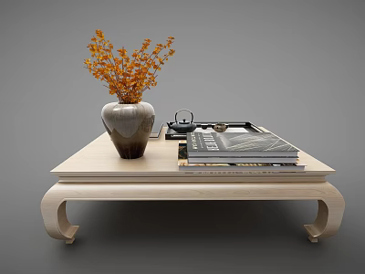 New Chinese Tea Table 3d model