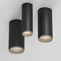 Sleek Modern Downlights And Spotlights With White Cylindrical Design And Bright Lighting