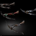 Decorative Handcrafted Bows Collection With Various Styles Wooden Metal Accents And Unique Designs