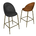 Modern Bar Chair 3d model