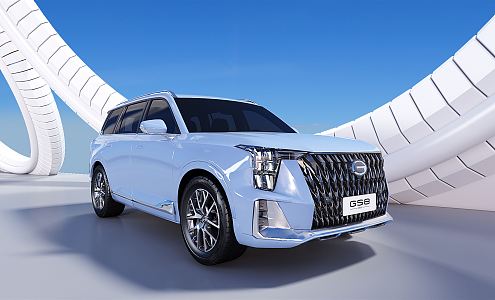 Hyundai off-road vehicle GAC Trumpchi dual-engine series 3d model