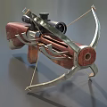 Crossbow Cartoon Crossbow Mechanical Crossbow Low Face Number Low Model Simple Model Game Sub-era Film and Television Level Super Realistic 3d model