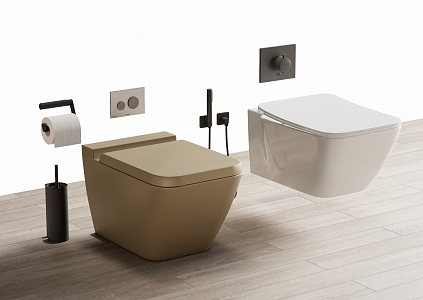 Smart toilet 3d model