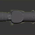 Infrared Steiner Laser Pistol Light Source Firearm Sight Firearm Device 3d model
