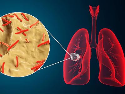 Medical Device For Lung Bacteria Infection Detection Using Advanced Visualization Technology 3d model