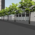 Modern Mixed Use Development With High Rise Towers Low Rise Buildings Road Network And Waterfront