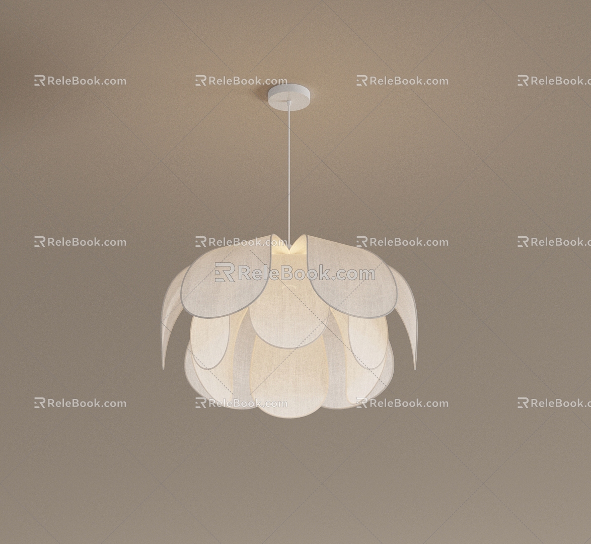 Cream wind chandelier decorative lamp model