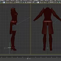 Medieval Fantasy Battle Armor Outfit With Shoulder Plates Wrist Guards And Leg Armor