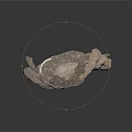 Cliffside Building Structure With Rocky Mountain Base Multiple Levels And Stone Walls