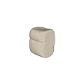 Kar Curlup Stool 3d model